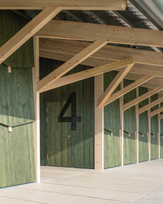 Infrastructures sportives de Daillens – © Matthieu Gafsou / LOCALARCHITECTURE