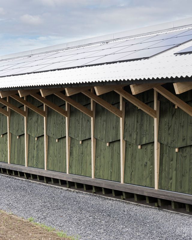 Infrastructures sportives de Daillens – © Matthieu Gafsou / LOCALARCHITECTURE