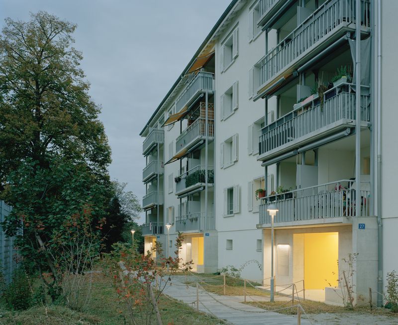 Überbauung Im Rheinacker – Balkon- und Eingangserweiterung – Barbara Bühler Fotografie