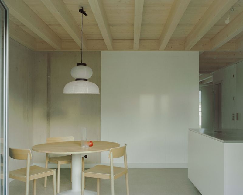 Cinq villas – Vue intérieure cuisine – willem pab