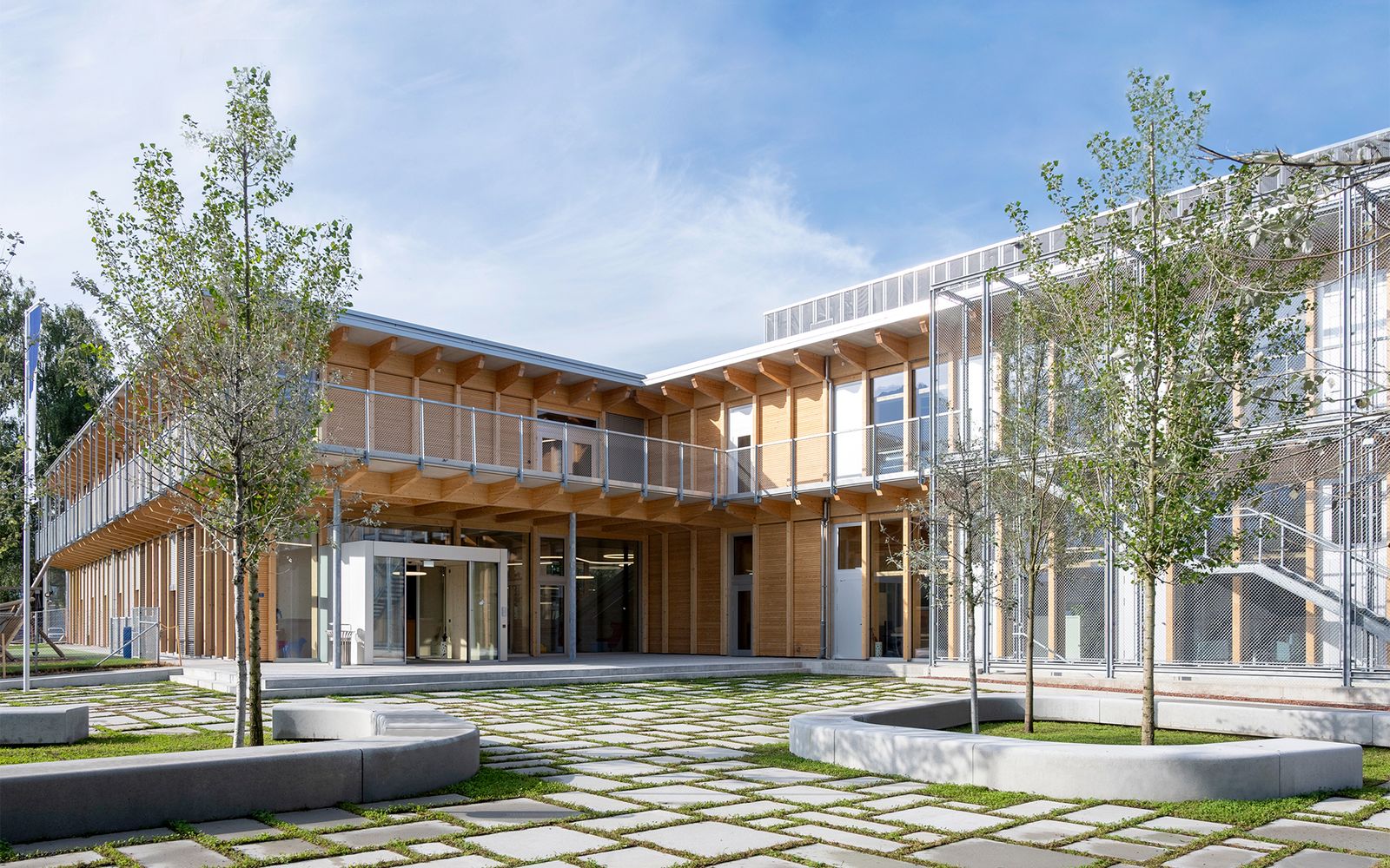 International School Rheintal (ISR), Buchs SG | Holzbau-Schulcampus 2023