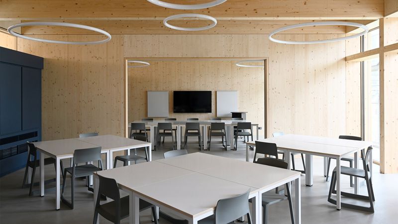 International School Rheintal (ISR), Buchs SG | Holzbau-Schulcampus 2023 – Kämpfen Zinke + Partner AG