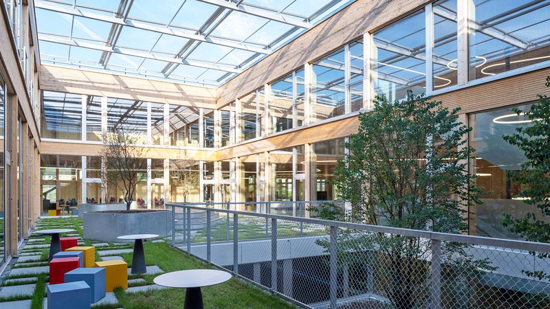 International School Rheintal (ISR), Buchs SG | Holzbau-Schulcampus 2023 – Kämpfen Zinke + Partner AG