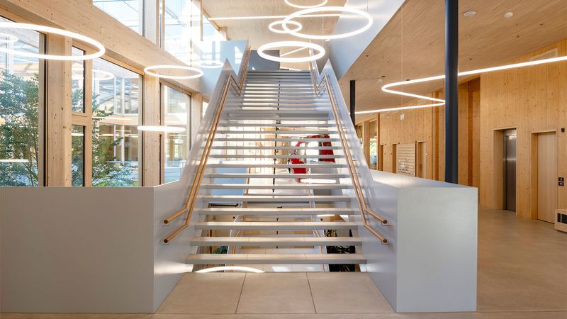 International School Rheintal (ISR), Buchs SG | Holzbau-Schulcampus 2023 – Kämpfen Zinke + Partner AG