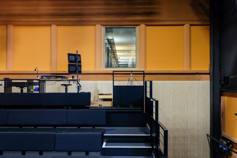 La Manufacture, studio de danse et théâtre – Lien visuel – TRIBU architecture