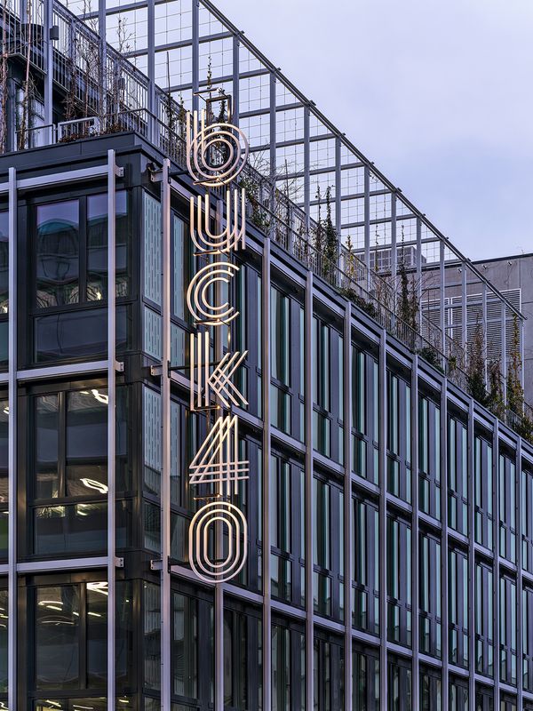 Umnutzung „Buck 40“, Zürich – Signaletik – René & Dimitri Dürr