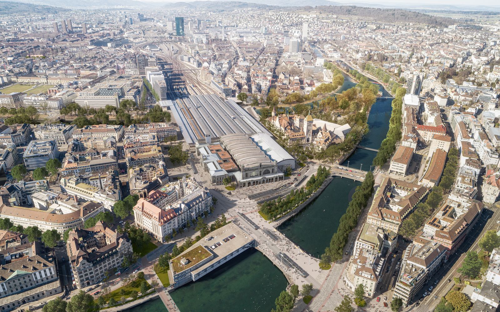 Stadtraum Hauptbahnhof 2050