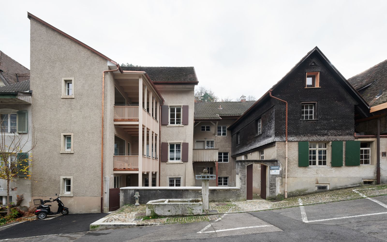 Umnutzung Bezirksgericht Waldenburg - Neues Wohnen und Kultur im historischen Konglomerat