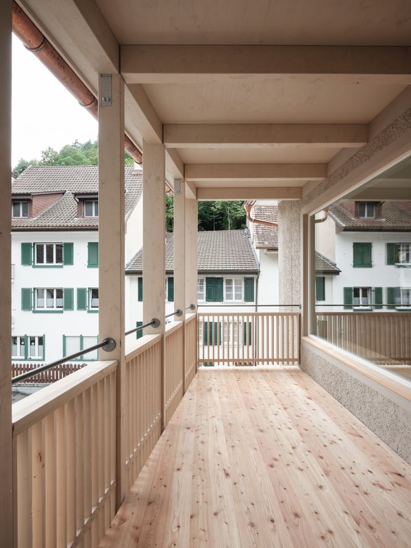 Umnutzung Bezirksgericht Waldenburg - Neues Wohnen und Kultur im historischen Konglomerat – Neue Laube – Annette Fischer