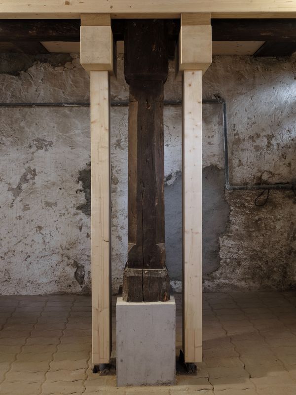 Umnutzung Bezirksgericht Waldenburg - Neues Wohnen und Kultur im historischen Konglomerat – Neu und Alt – Annette Fischer