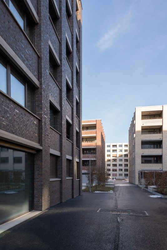 Wohnüberbauung Flo + Fleur, Thomasweg, Liebefeld – Wege im Liebefeld – Aebi & Vincent Architekten