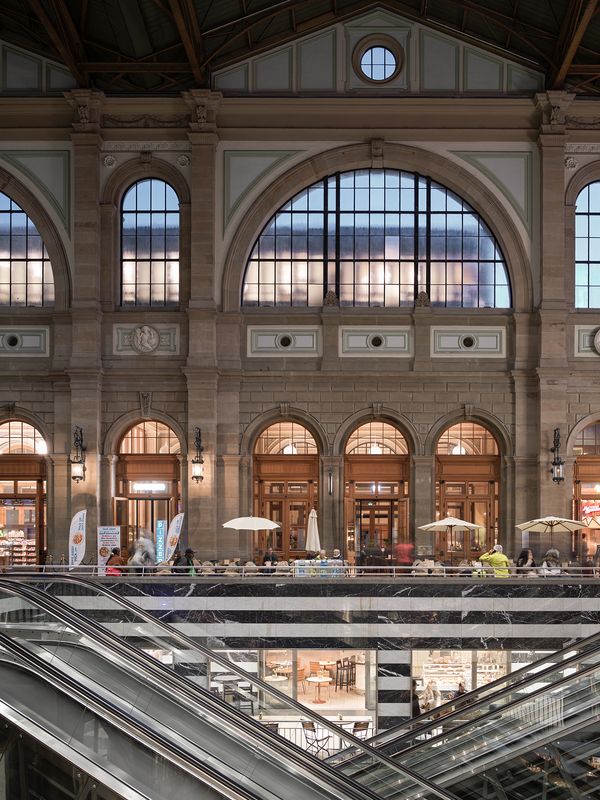Gesamtsanierung Hauptbahnhof Zürich Südtrakt, Zürich – Sanierung Wannerhalle – Adrian Scheidegger / Alexander Jaquemet