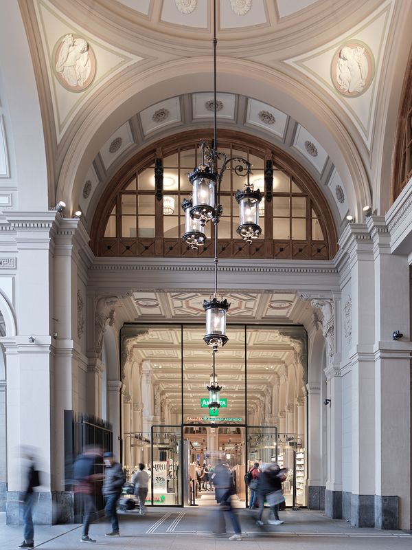 Gesamtsanierung Hauptbahnhof Zürich Südtrakt, Zürich – Öffnung der historischen Wandelhalle – Adrian Scheidegger / Alexander Jaquemet
