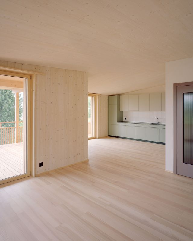 Wächselacher, Stans – Fliessender Übergang von Innen nach Aussen