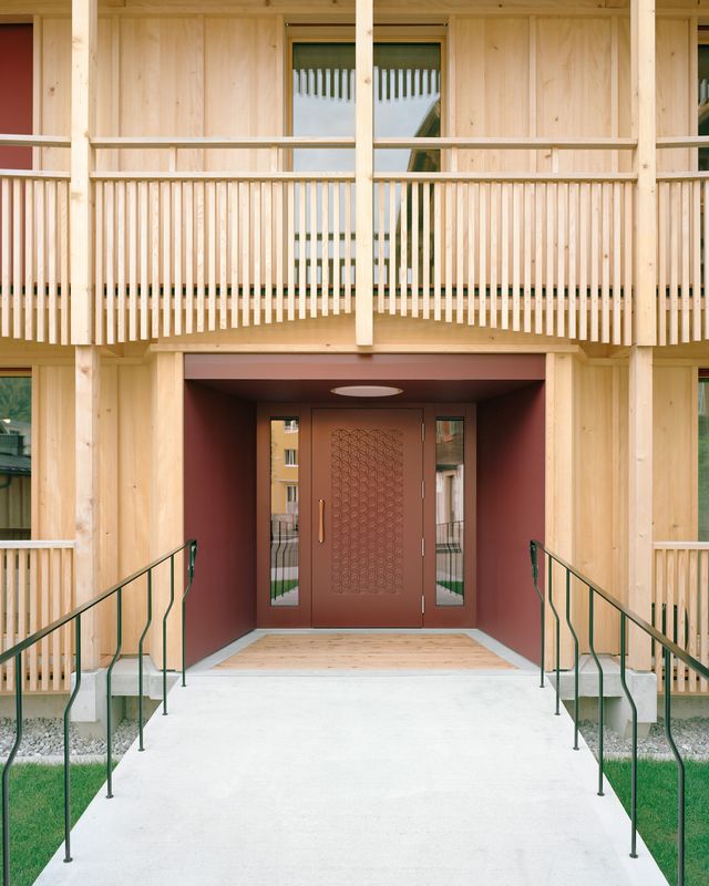 Wächselacher, Stans – Haupteingang