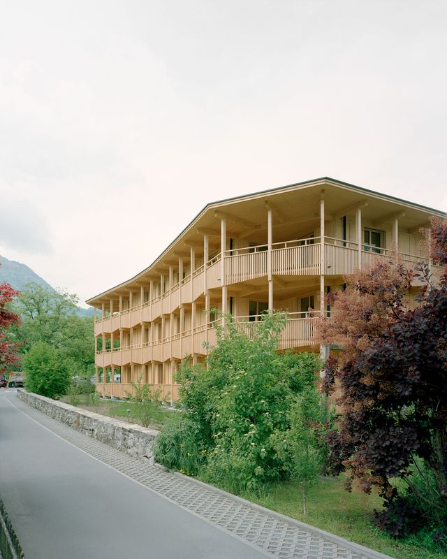 Wächselacher, Stans – Strassenansicht