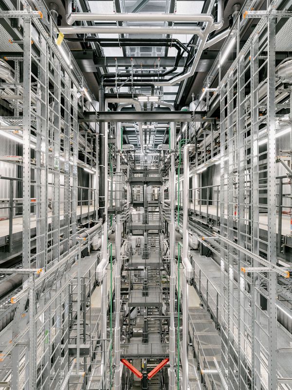 KVA Kebag Enova – Ausschnitt Prozesshalle – Bruno Augsburger