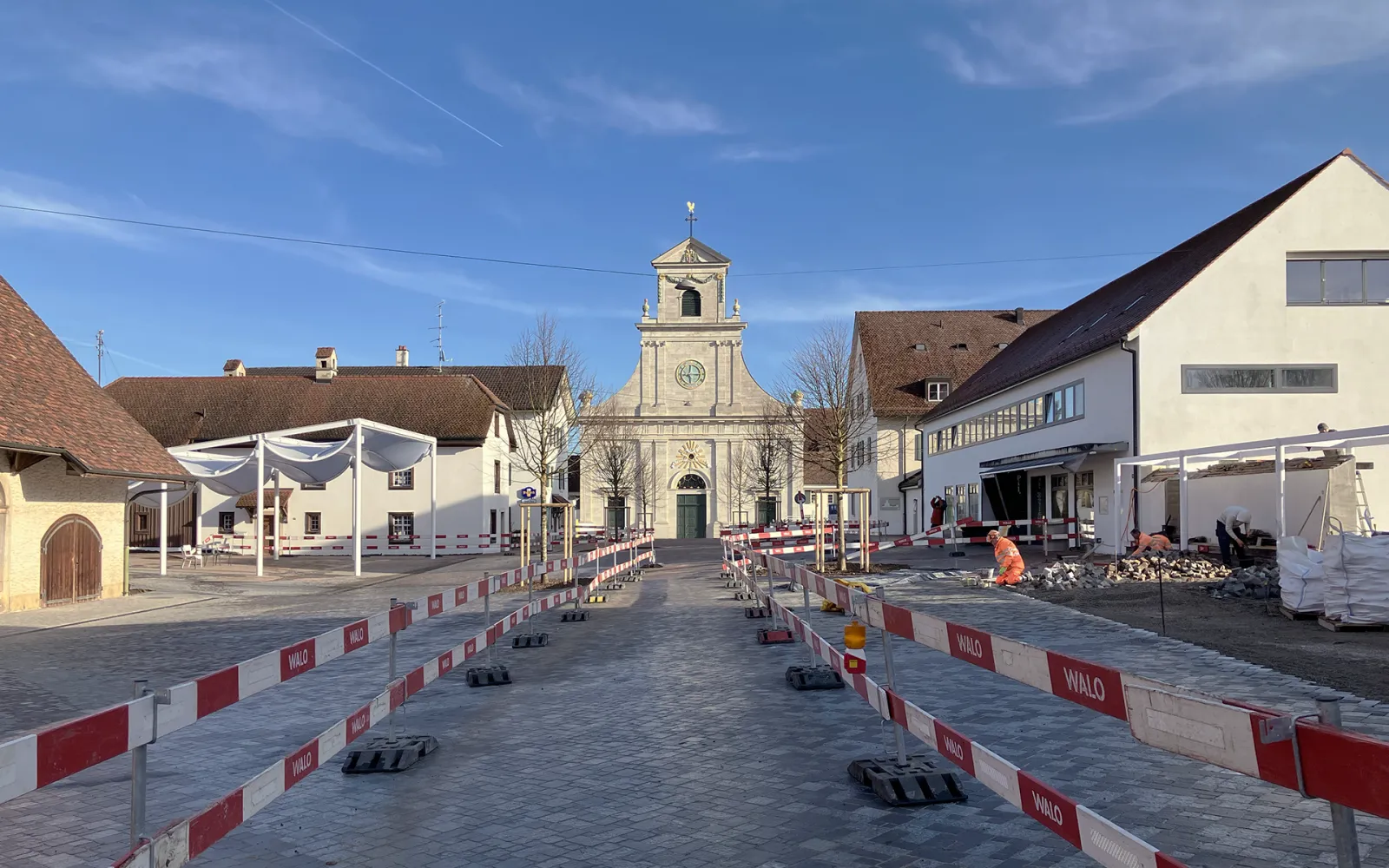 Arealgestaltung Mariastein – Ein Klosterplatz als Gastgeber