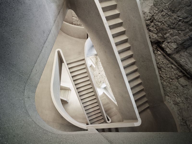 Schloss Rapperswil - crepaccio e mulini – Gletschermühlen – © Valentin Jeck + PARK ARCH