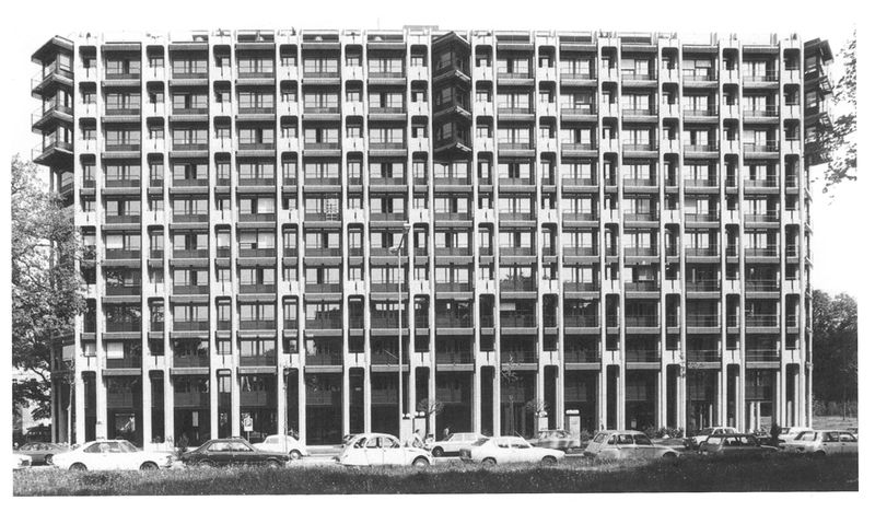 Immeuble Normandie, reconversion d'un immeuble administratif en logements – Le siège romand de la Winterthur Assurance en 1978 – Inconnu