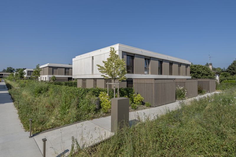Le Parc des Crêts – Le Parc des Crêts - 3 villas contiguës chemin Jeanne-Lavergnat – Cerutti architectes SA