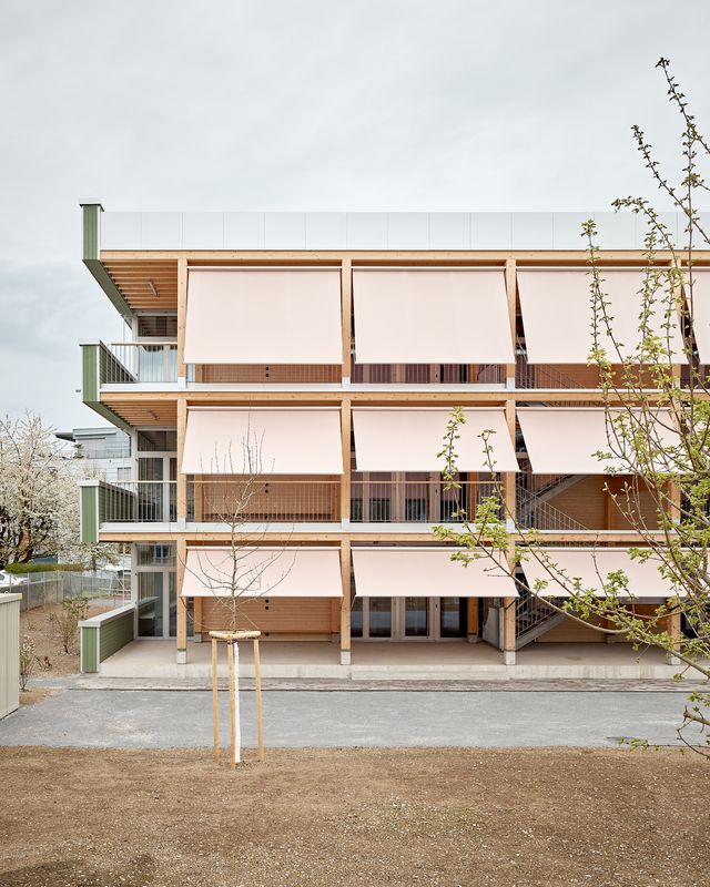 Neubau Bildungsgebäude Breiten – Veranda – Roland Bernath