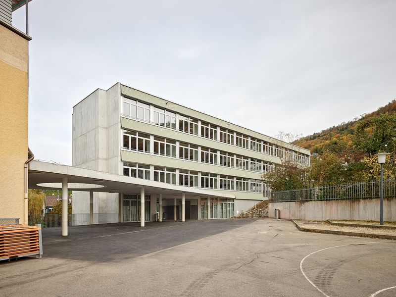 Neubau Schulhaus Bachtal – Pausenplatz – Roland Bernath