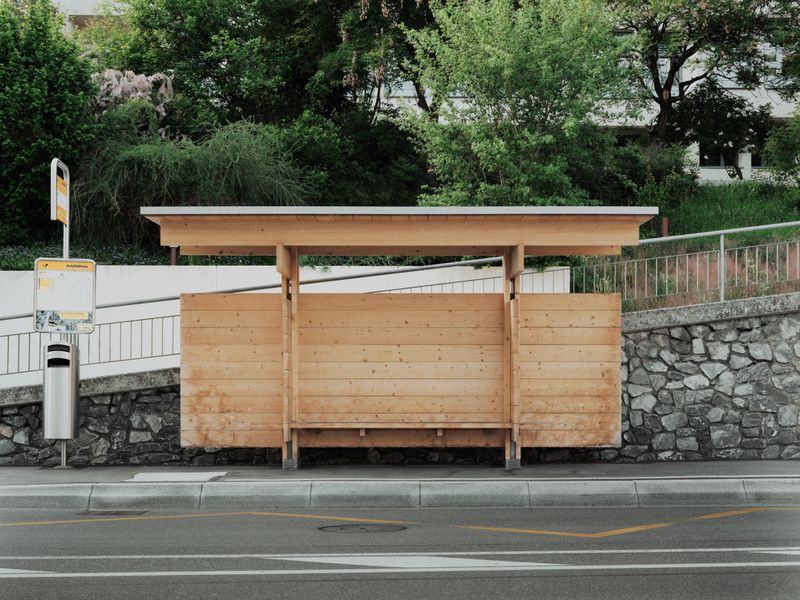 Buswartehäuschen Ilanz 2023 / 2025 – Ladina Bischof