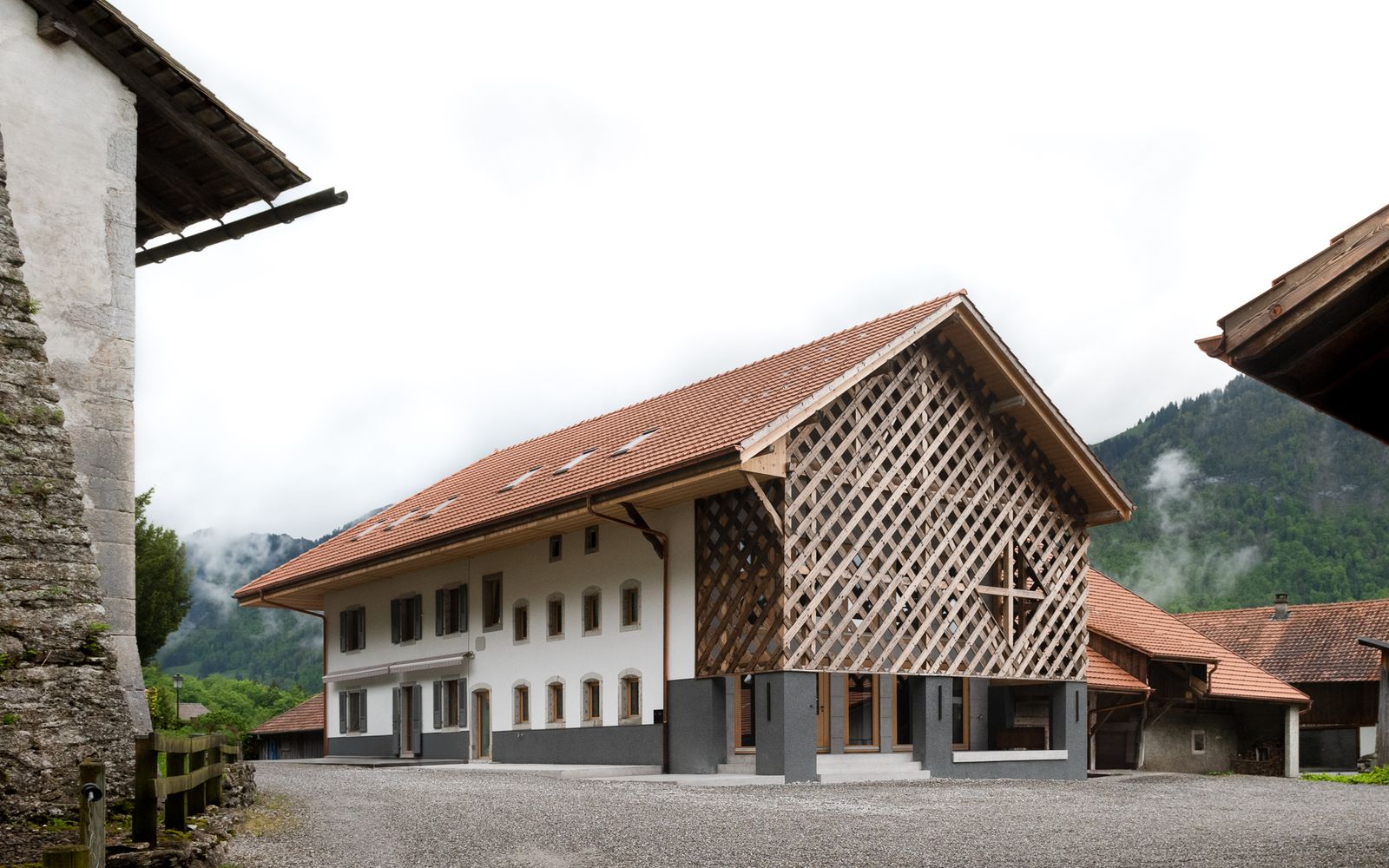 Transformation d’une ferme protégée à Grandvillard