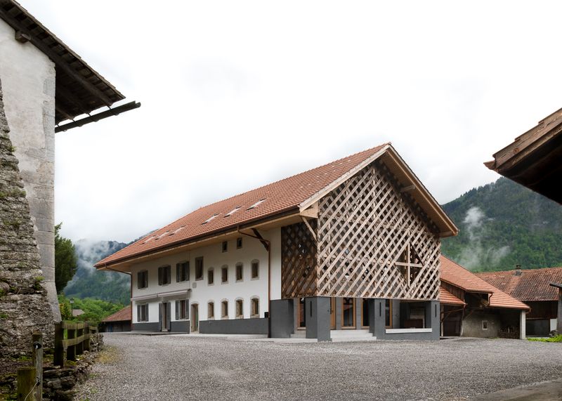 Transformation d’une ferme protégée à Grandvillard – David BARD