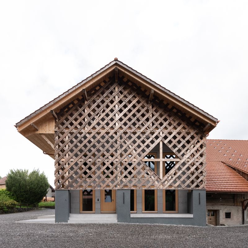 Transformation d’une ferme protégée à Grandvillard – David BARD