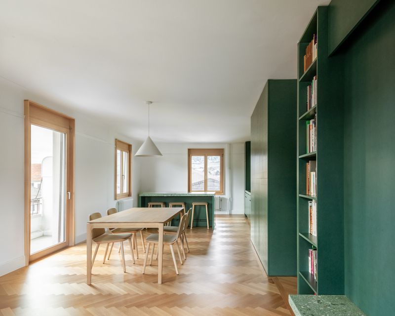 SUPERPOSITION Transformation d’un appartement à la Tour-de-Peilz – David BARD