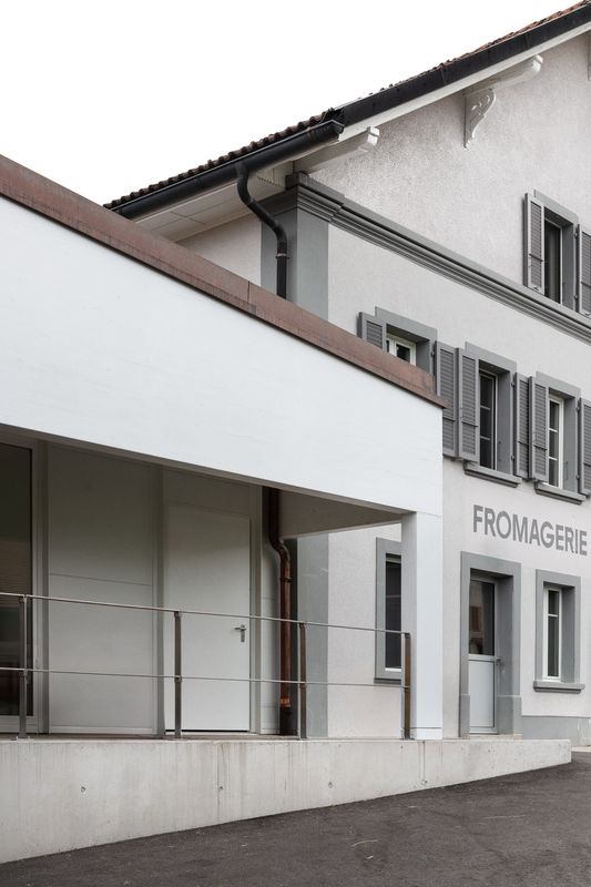 FORMES DU TEMPS Transformation de la laiterie de Romanens – David BARD