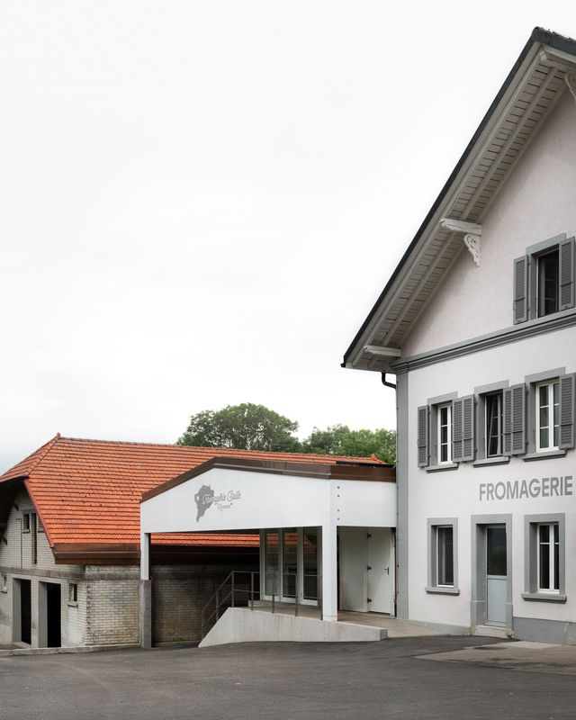 FORMES DU TEMPS Transformation de la laiterie de Romanens – David BARD