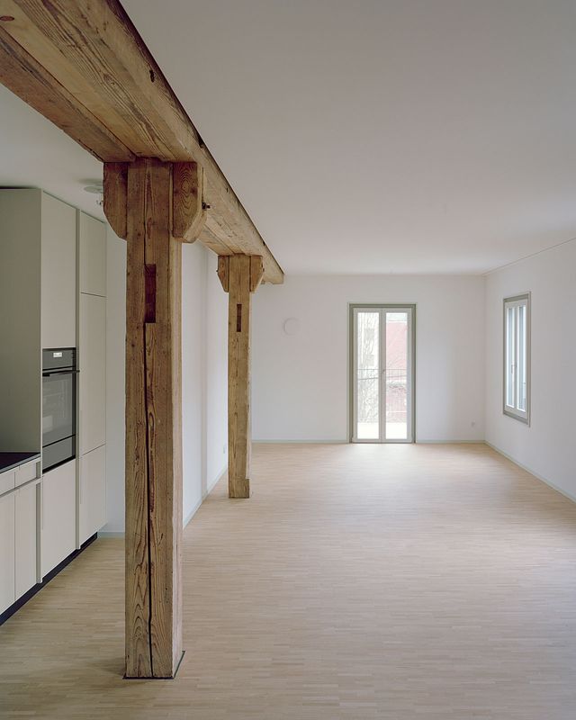 Alte Ziegelei, Kriens – Integration bestehender Holzskelettbau