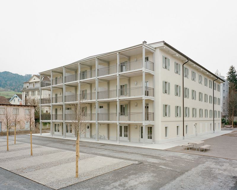 Alte Ziegelei, Kriens – Ostfassade