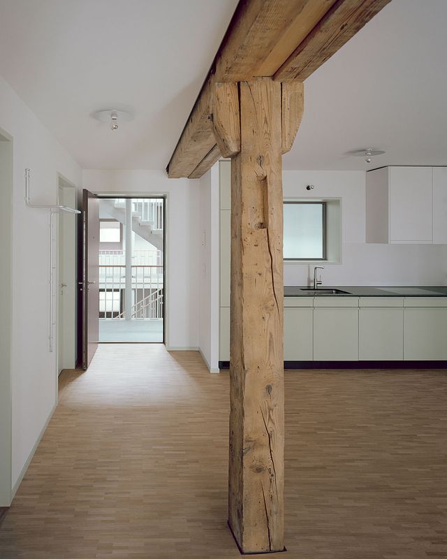 Alte Ziegelei, Kriens – Räumliche Transparenz