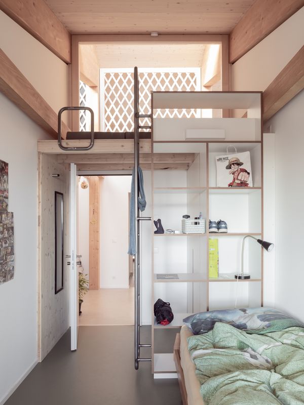 Internat et lieu de vie à St-Cergue – Chambre lieu de vie – Eik Frenzel