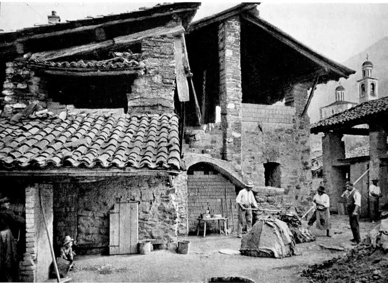 Recupero e valorizzazione delle Fornaci di Riva San Vitale – Fotografia storica