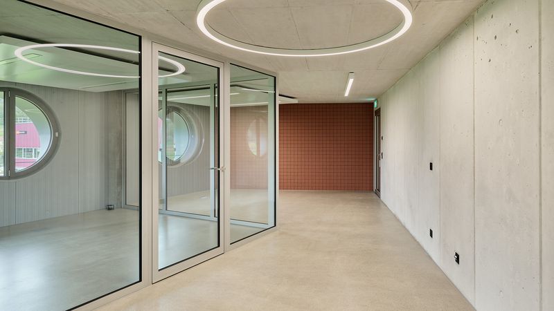 Erweiterung Werkhof Worbboden – Büroräumlichkeiten im 1. Obergeschoss – Thomas Telley