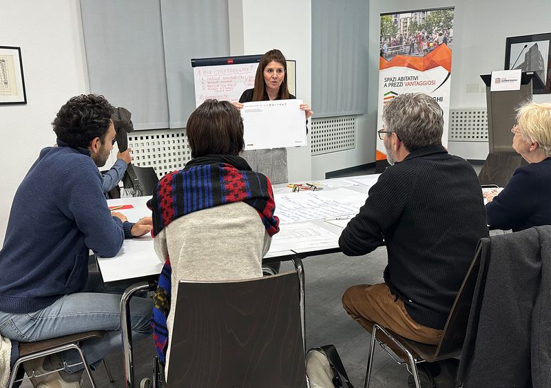 Progettare l'inclusione - Concevoir l'inclusion  - Inklusion gestalten – Cooperativa Lambertenghi - Workshop  – inclusione andicap ticino - Centro di Competenza Design for All Svizzera