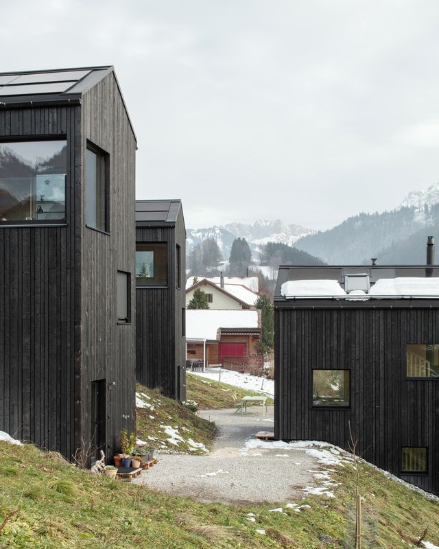 3 TINY HOUSES – Plateau intermédaire entre les 3 volumes – @Paola_Corsini