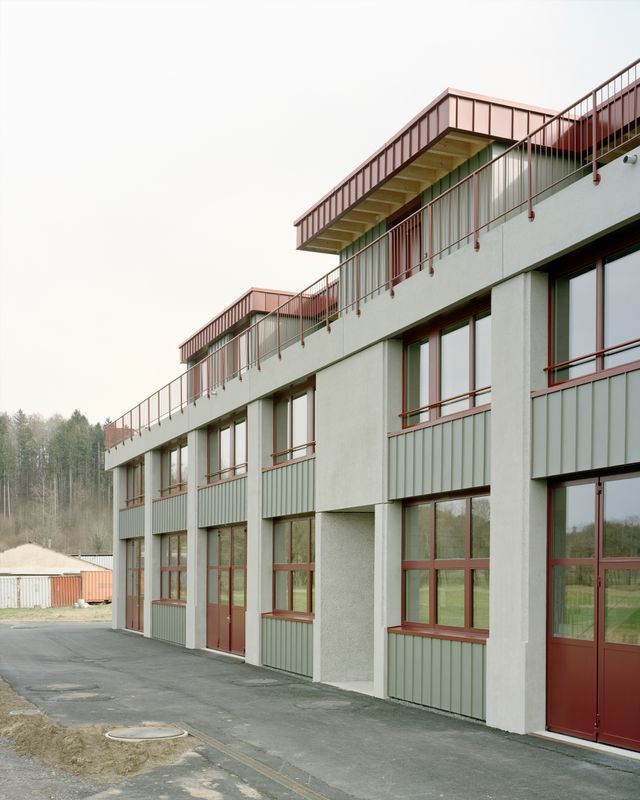 Immeuble à usage mixte à Forel (Lavaux) – Façade Nord – Rasmus Norlander